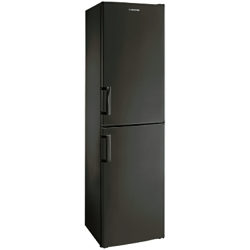 Hoover HVBF5172AHK Freestanding Frost Free Fridge Freezer, A+ Energy Rating 55cm Wide, Silver